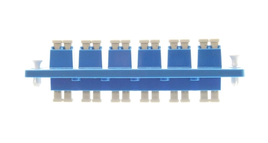 5F100-2LL Placa Adaptadora de Fibra Óptica SDX LC Dúplex-Vista de Lado