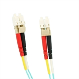 Leviton 5LDLC-M07 - Cable de Fibra Óptica, OM3, LC-LC, 7m, Multimodo, Dúplex, OFNR