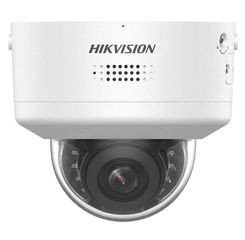 6 MP ColorVu Motorized PTRZ Varifocal Dome Network Camera-Front View