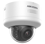 Hikvision  - Cámara de Seguridad Tipo Domo IP 6MP con Audio Bidireccional y Luz Híbrida Inteligente 40m, Lente Varifocal Motorizado con PTRZ, ColorVu, AcuSense, PoE, IP67, IK10, Blanco