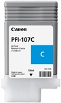 Canon PFI-107 - Cyan, Ink Cartridge, 1 Pack (130ml)