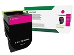 Lexmark 70C8HM0 - High Yield Magenta Laser Toner Cartridge, 3,000 Pages, Return Program