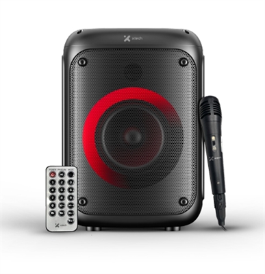 76040120807766 Parlante Inalámbrico SonicBloom XTS-661 con Micrófono-Vista Frontal