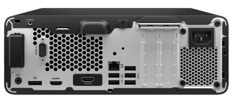 76Y53LA HP-Pro-SFF-400-G9-Back-View