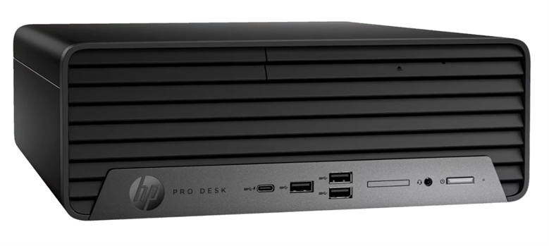 76Y53LA HP-Pro-SFF-400-G9-Diagonal-View