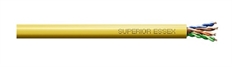 Superior Essex  - Category 6 UTP Network Cable, Riser Rated (CMR), 23 AWG Solid Copper, 304m POP Box, Center-Filler-Free Design, Yellow