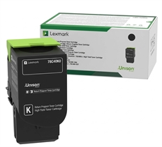 Lexmark 78C40K0 - Black Standard Yield Return Program Laser Toner Cartridge, 2,000 Pages