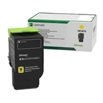 Lexmark 78C4UY0 - Yellow Ultra High Yield Return Program Laser Toner Cartridge, 7,000 Pages