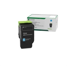 Lexmark 78C4XC0 - Cyan Toner Cartridge, 5,000-Page Yield, Color Laser