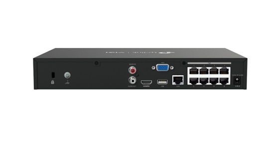 Grabador de Video en Red PoE+ de 8 Canales-Vista lateral
