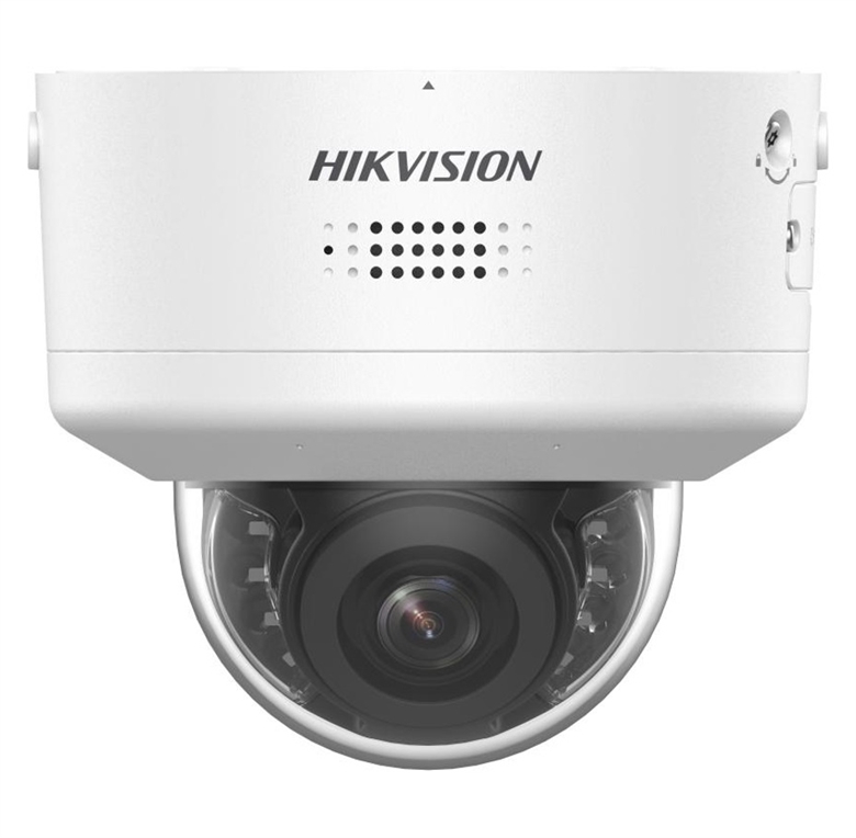 8 MP ColorVu Motorized PTRZ Varifocal Dome Network Camera-Front View