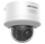 Hikvision  - Cámara de Seguridad Tipo Domo IP 8MP con Audio Bidireccional y Luz Híbrida Inteligente 40m, Lente Varifocal Motorizado con PTRZ, ColorVu, AcuSense, PoE, IP67, IK10, Blanco