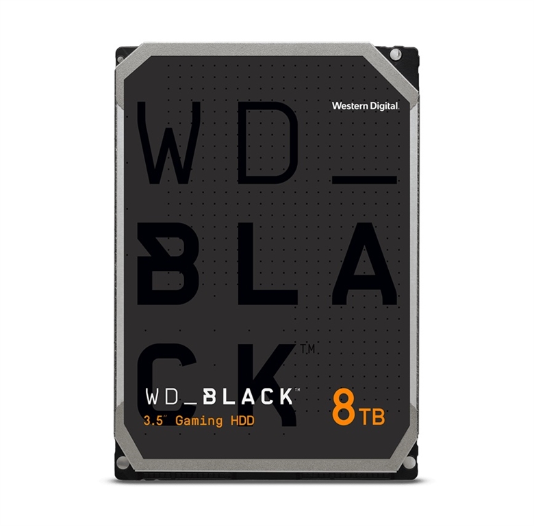 8002FZBX WD_BLACK 8TB Internal Gaming Hard Drive-Front
