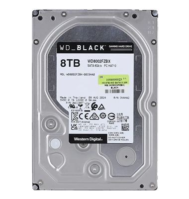 8002FZBX WD_BLACK 8TB Internal Gaming Hard Drive-General