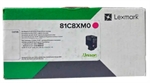 Lexmark 81C8XM0 - Magenta Extra High Yield Return Program Laser Toner Cartridge, 16,200 Pages