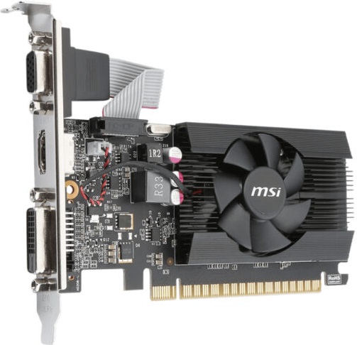 MSI GeForce GT 710 2GD3 LP en Panamá | Pana Compu
