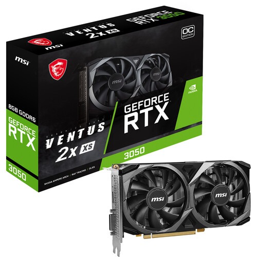 MSI GeForce RTX 3050 VENTUS 2X XS 8G OC en Panamá | Pana Compu