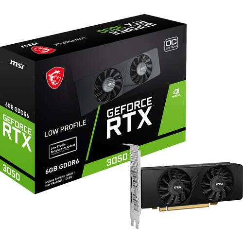 MSI GeForce RTX 3050 LP 6G OC en Panamá | Pana Compu