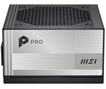 MSI PRO A1000PL PCIE5 - Power Supply, 1000W, Fully Modular, 80 PLUS Platinum