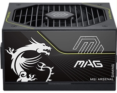 MSI MAG A1200PLS PCIE5 - Fuente de Poder, 1200W, Totalmente Modular, 80 PLUS Platinum