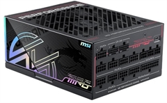 MSI MPG Ai1600TS PCIE5 - Fuente de Poder, 1600W, Totalmente Modular, 80 PLUS Titanium