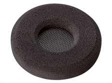 HP Poly  - Almohadillas de espuma de repuesto para auriculares de diadema, Paquete de 2 piezas, Negro