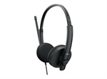Dell Stereo WH1022 - Headset, Stereo, On-ear Headband, Wired, USB, 20 - 20kHz, Black