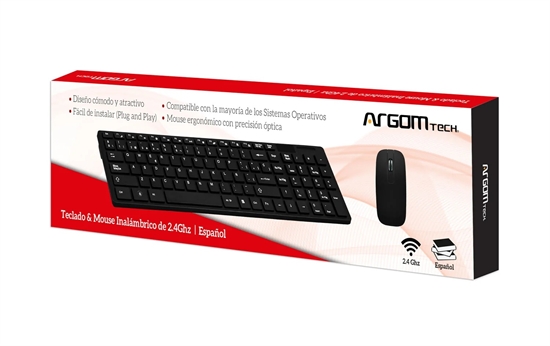 886540003486 Kit Clásico Inalámbrico de Teclado y Mouse-Vista Caja