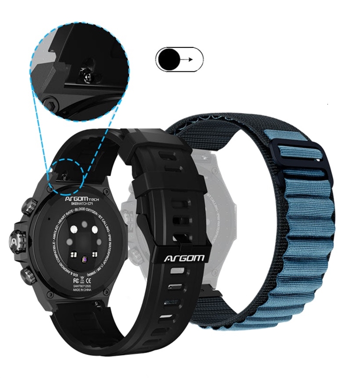 886540009662 Reloj Inteligente SkeiWatch C71-Vista Posterior