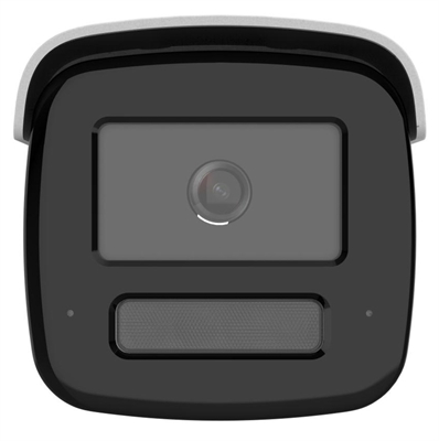 8MP ColorVu Smart Hybrid Light Active Deterrence Bullet IP Camera-Front View