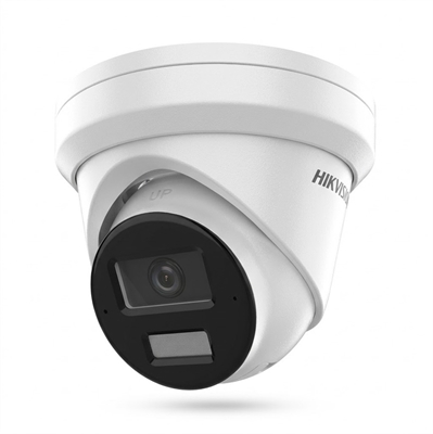 Cámara de Seguridad IP Turret de 8MP con Luz Híbrida Inteligente y Audio-Vista Lateral 2