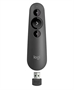 910-006518 Control Remoto Inalámbrico para Presentaciones R500s-Vista Frontal con USB
