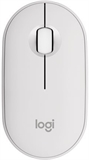 Logitech Pebble Mouse 2 M350s - Mouse, Wireless, Bluetooth, USB, Optic, 1000 dpi, Off-White