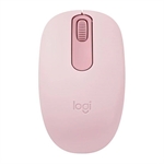 Logitech M196 - Mouse, Inalámbrico, Bluetooth, Óptico, 1000 dpi, Rosado