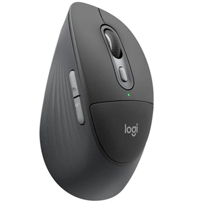 910-007733 Logitech Signature Comfort Plus M850 L Wireless Ergonomic Mouse Graphite-Top Princ View