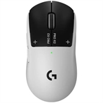 Logitech G PRO X2 SUPERSTRIKE - Wireless Gaming Mouse, USB, HERO 2 Sensor, 44000 DPI, 5 Buttons, Black/White