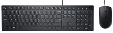 Dell KM300C - Keyboard and Mouse Combo, Wired, USB, English, Black