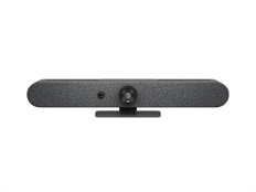Logitech Rally Bar Mini - All-in-One Video Conferencing Bar, 4K UHD, 120 Field of View, 6 Microphones, Graphite