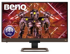 BenQ MOBIUZ - Monitor Gaming, 27", QHD 2K, IPS, 144Hz, AMD FreeSync, DisplayHDR 400, USB-C, HDMI, DisplayPort, Altavoces Integrados, Gris Metálico