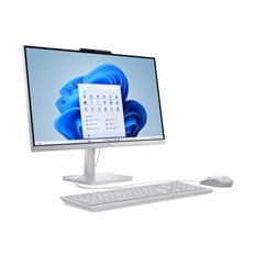 Lenovo A100 - PC Todo-en-Uno, 23.8", IPS, Intel Core i3-N305, 3.80Hz, 8GB RAM, 512GB SSD, Gris Nube, Windows 11 Home SL
