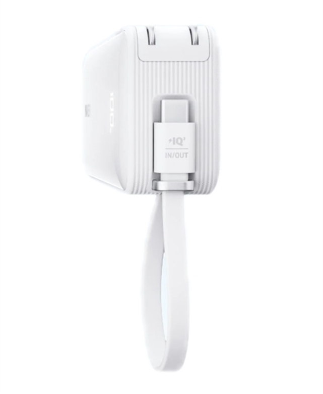A16371V1 Anker 3-in-1 Fusion 10K 30W Hybrid Portable Charger-White-Back View