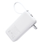A16371V1 Anker 3-in-1 Fusion 10K 30W Hybrid Portable Charger-White-Lateral View