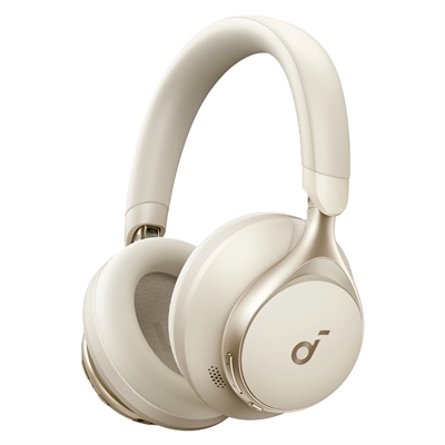 A3035Z21 Auriculares Inalámbricos Soundcore Space One Blanco Crema-Vista lateral