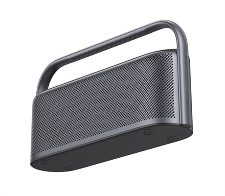 A3130011 High-Res Spatial Audio Portable Wireless Speaker Space Gray-Diagonal View