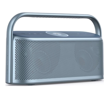 A3130031 High-Res Spatial Audio Portable Wireless Speaker Lunar Blue-Front View
