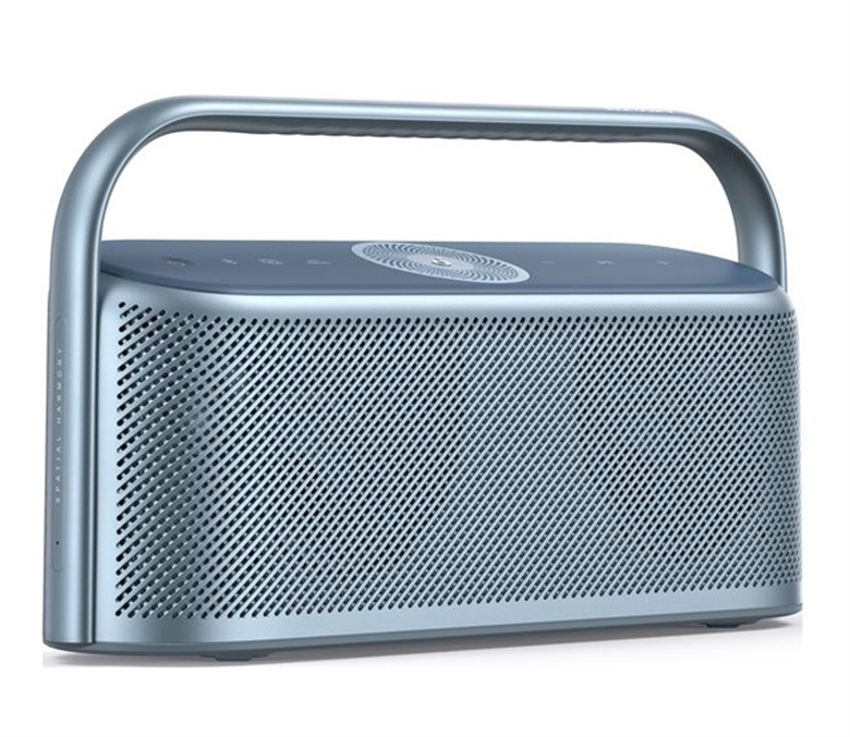 A3130031 High-Res Spatial Audio Portable Wireless Speaker Lunar Blue-Front View