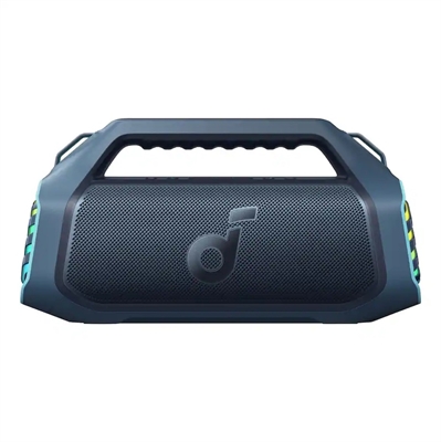 A3134031 Portable Wireless Bluetooth Speaker Waterproof Outdoor Speaker Explorer Blue-Back View