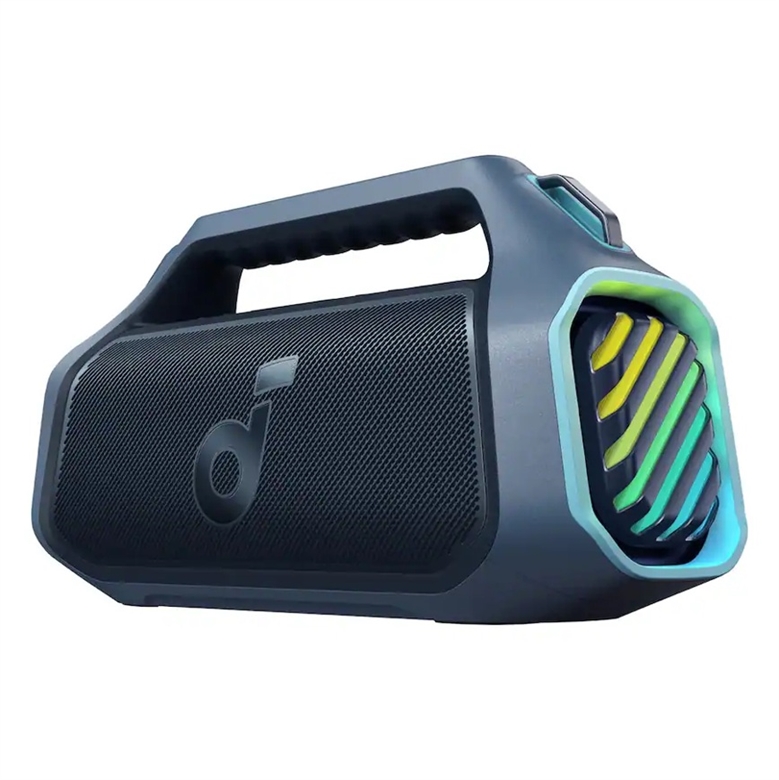 A3134031 Portable Wireless Bluetooth Speaker Waterproof Outdoor Speaker Explorer Blue-Front View 2