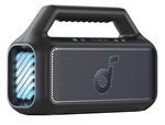 Anker Soundcore Boom 2  - Altavoz Inalámbrico Portátil con Subwoofer, Bluetooth, USB-C, 80W Máx, Negro