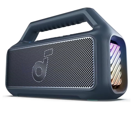 A3138031 Portable Wireless Bluetooth Speaker Waterproof Outdoor Speaker Explorer Blue-Front View